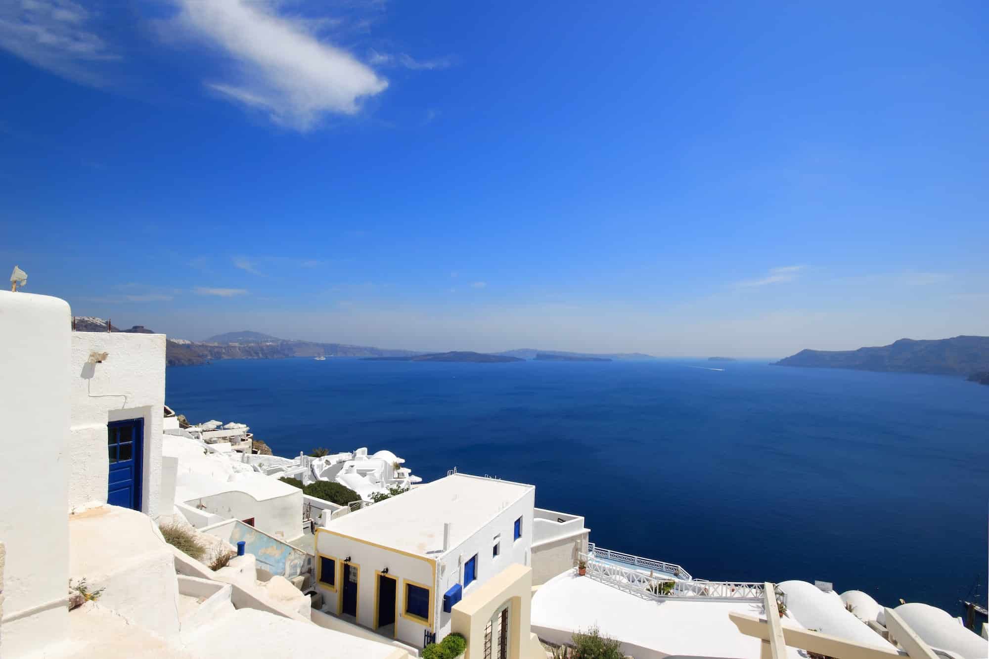 Santorini island Greece