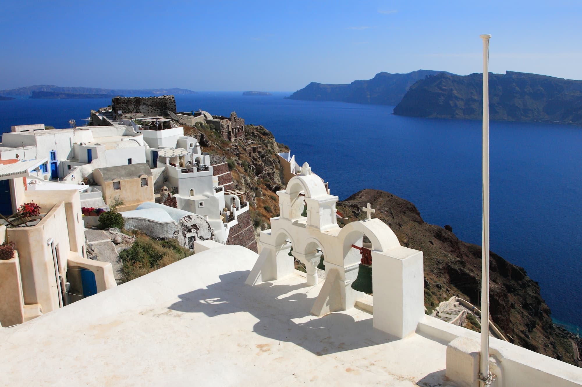 Santorini island Greece
