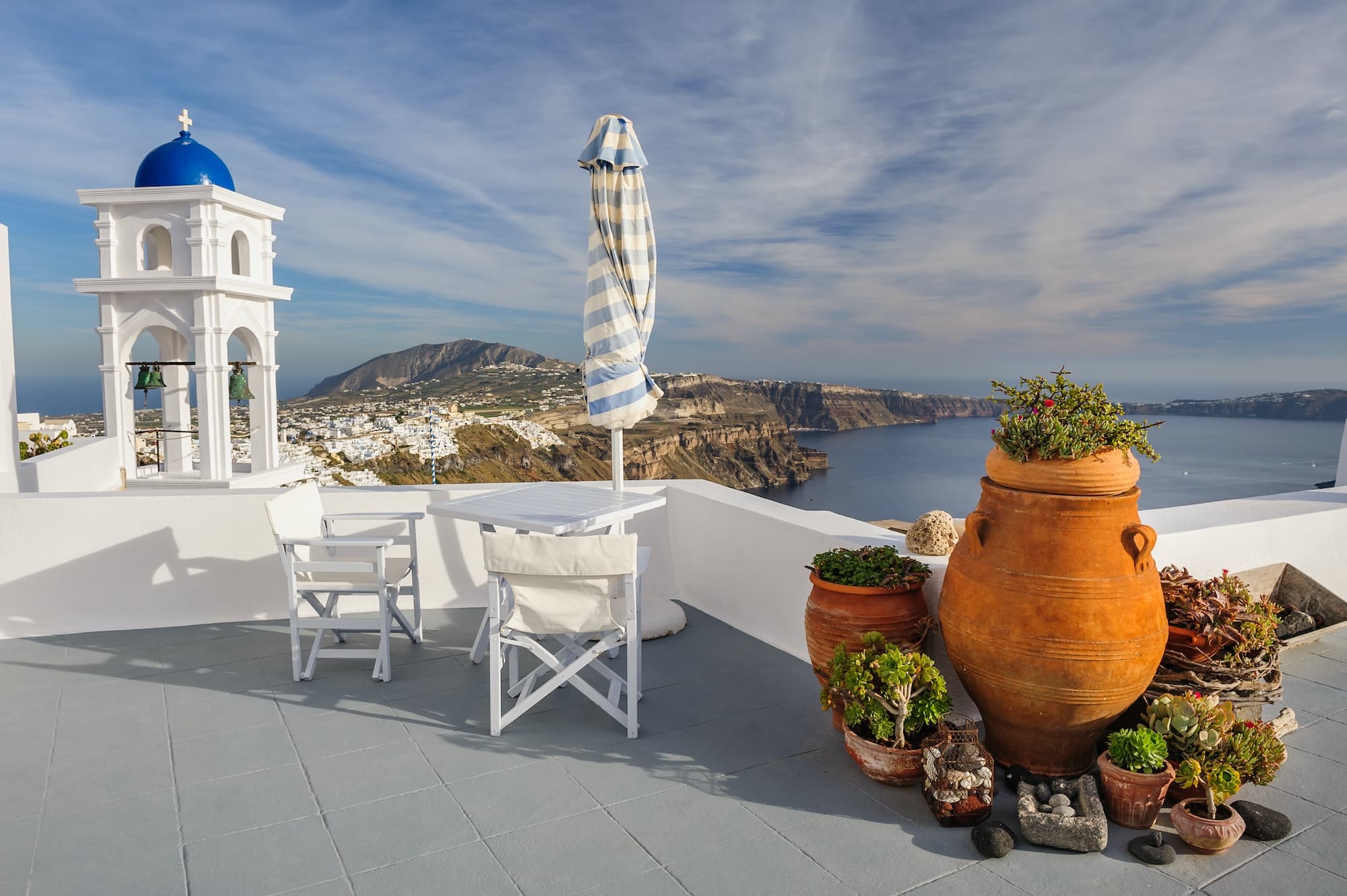 View of Firostefani, Santorini