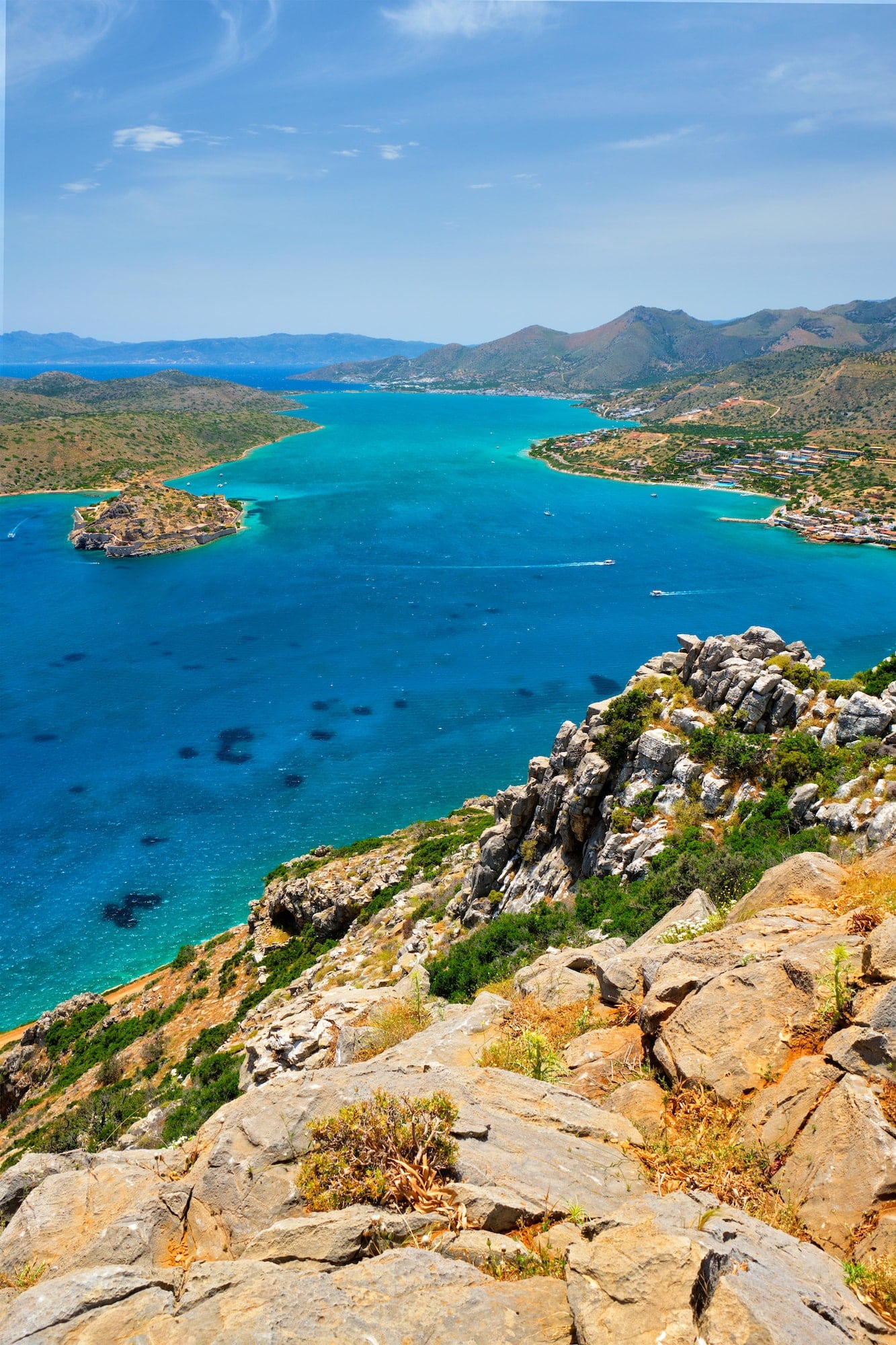 Island of Spinalonga, Crete, Greece