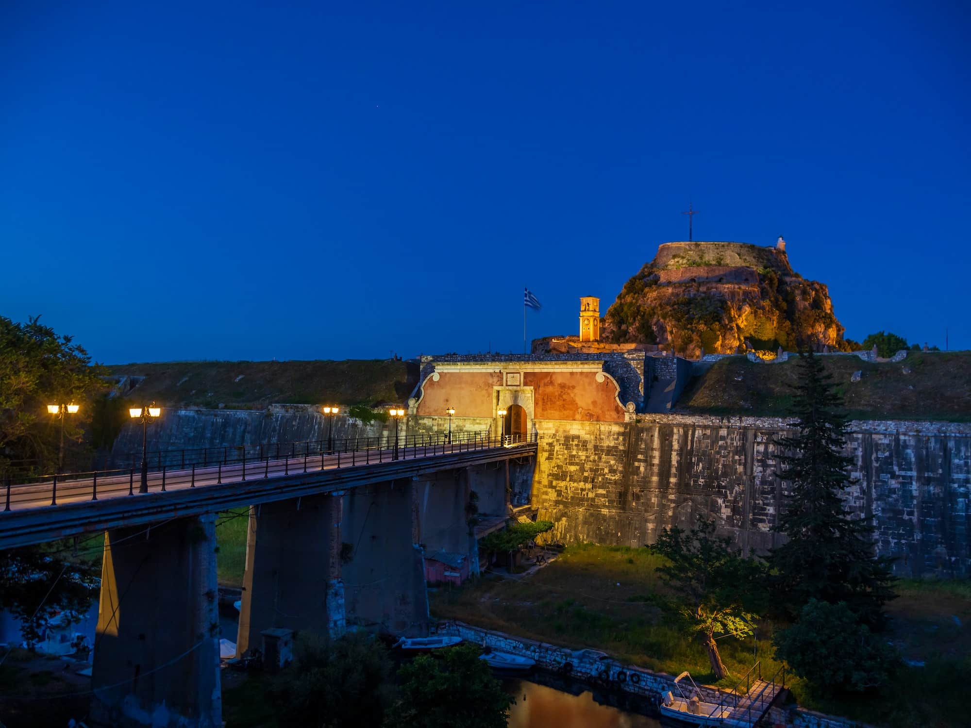 Old castle of Corfu town