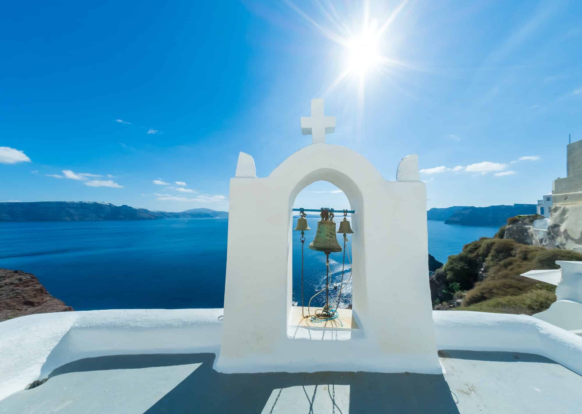 Church of Oia in Santorini island