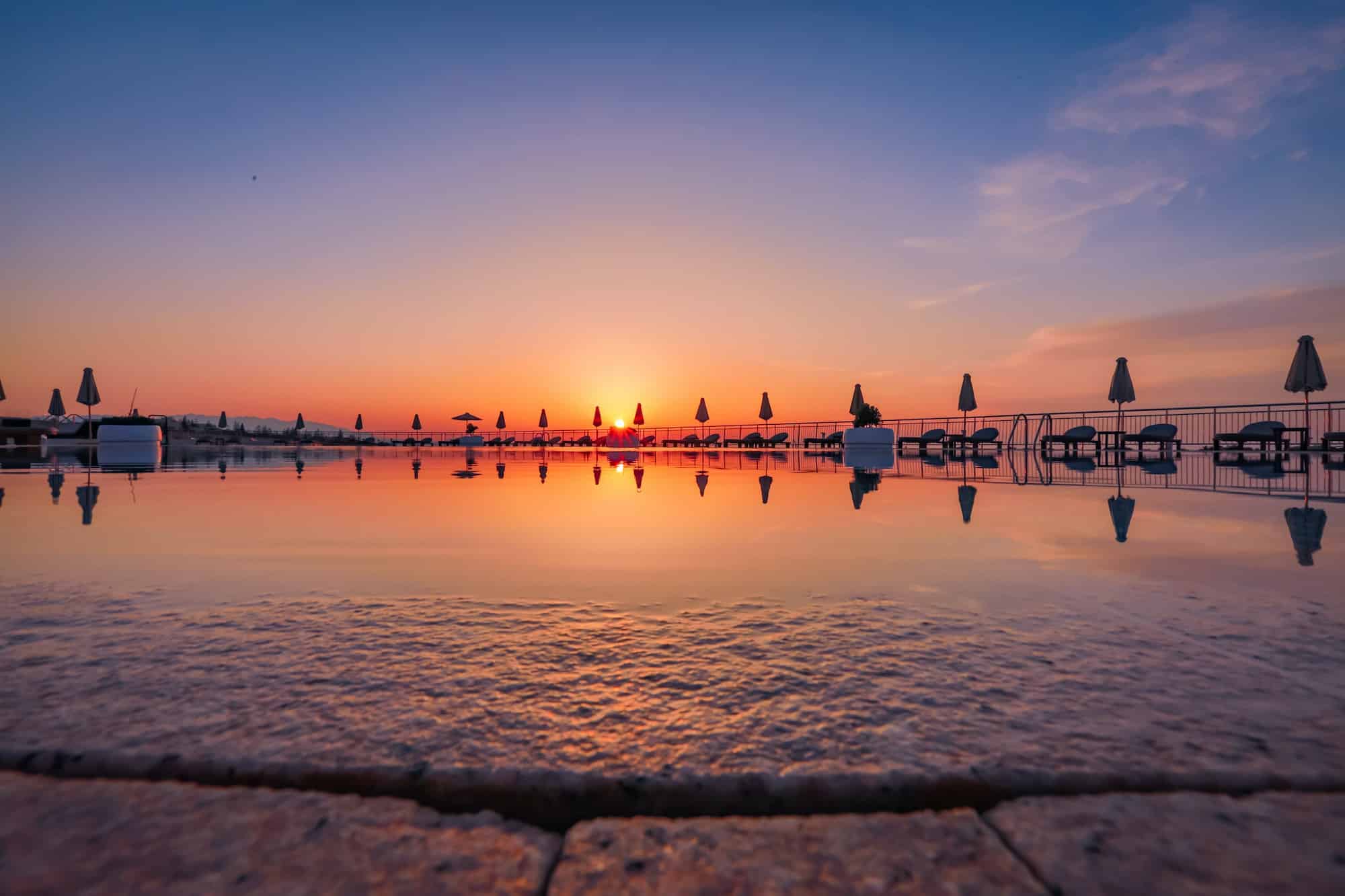 Crete sunset