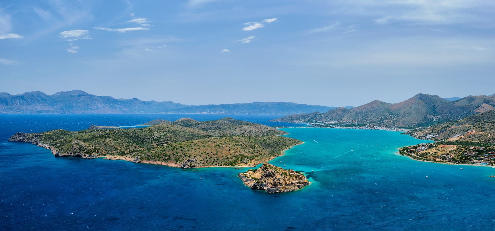 Island of Spinalonga, Crete, Greece