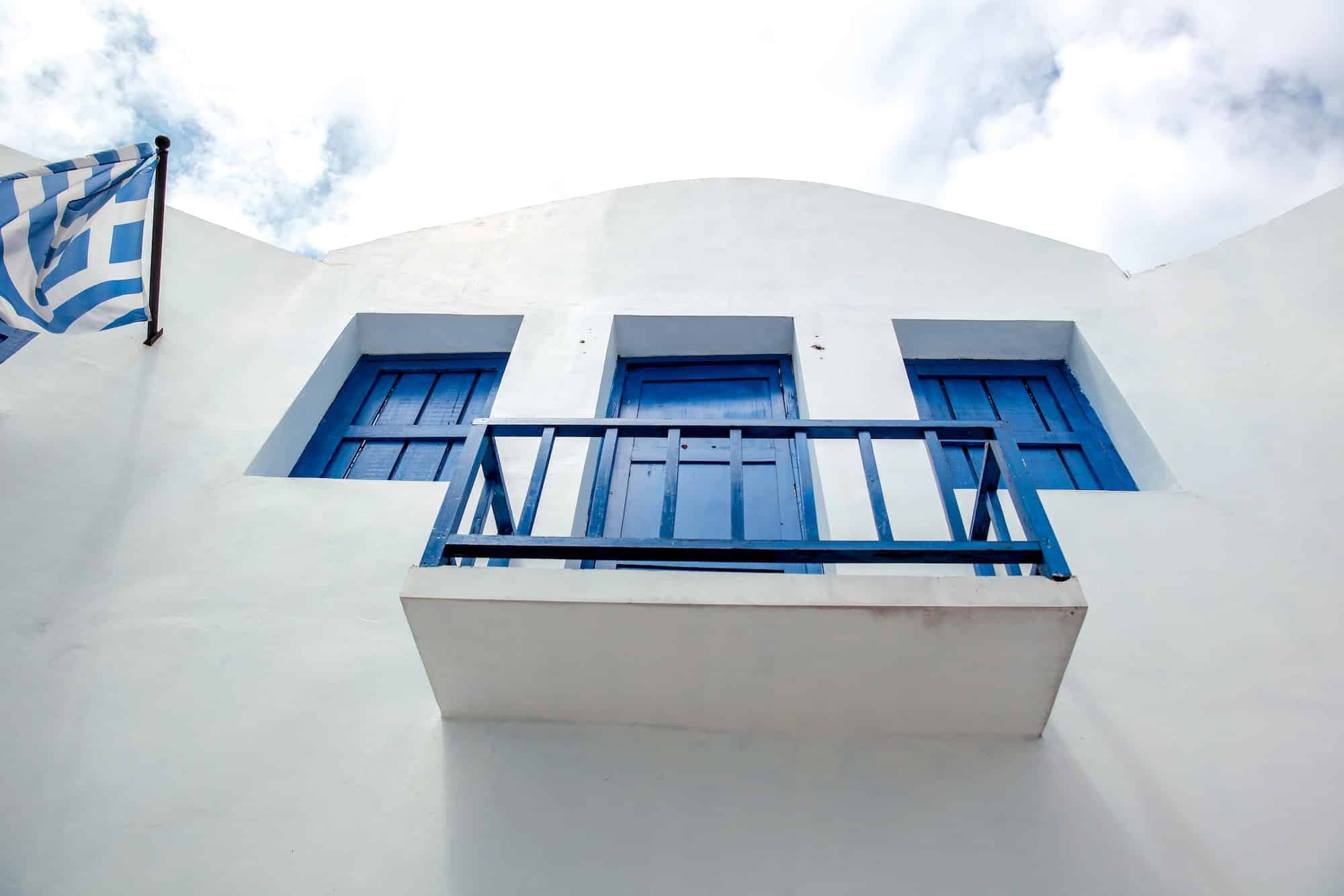 Santorini Balcony