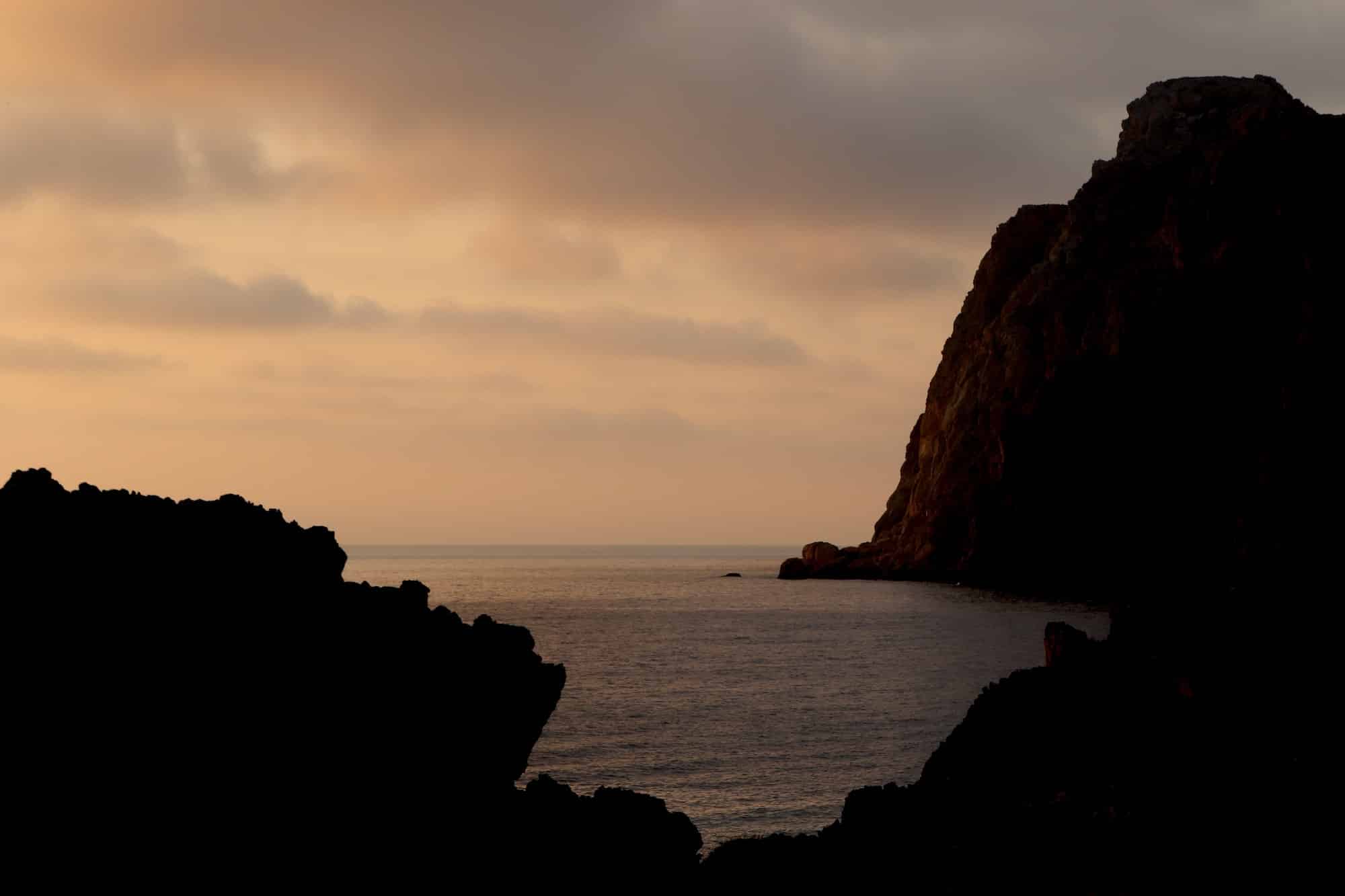 Breathtaking sunset in Greece/Crete