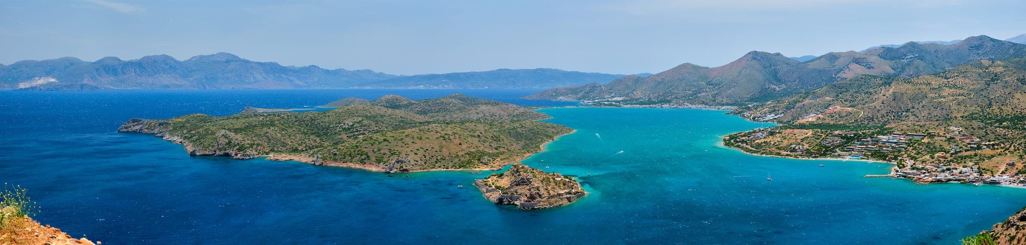 Island of Spinalonga, Crete, Greece