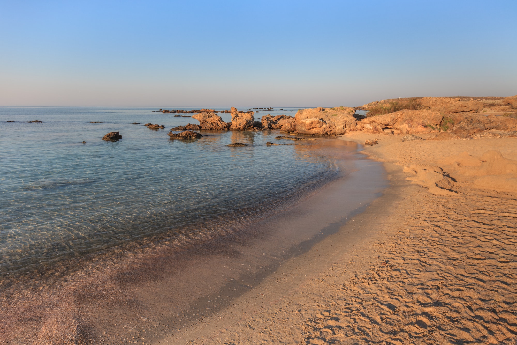 Elafonisi beach. Crete, Greece