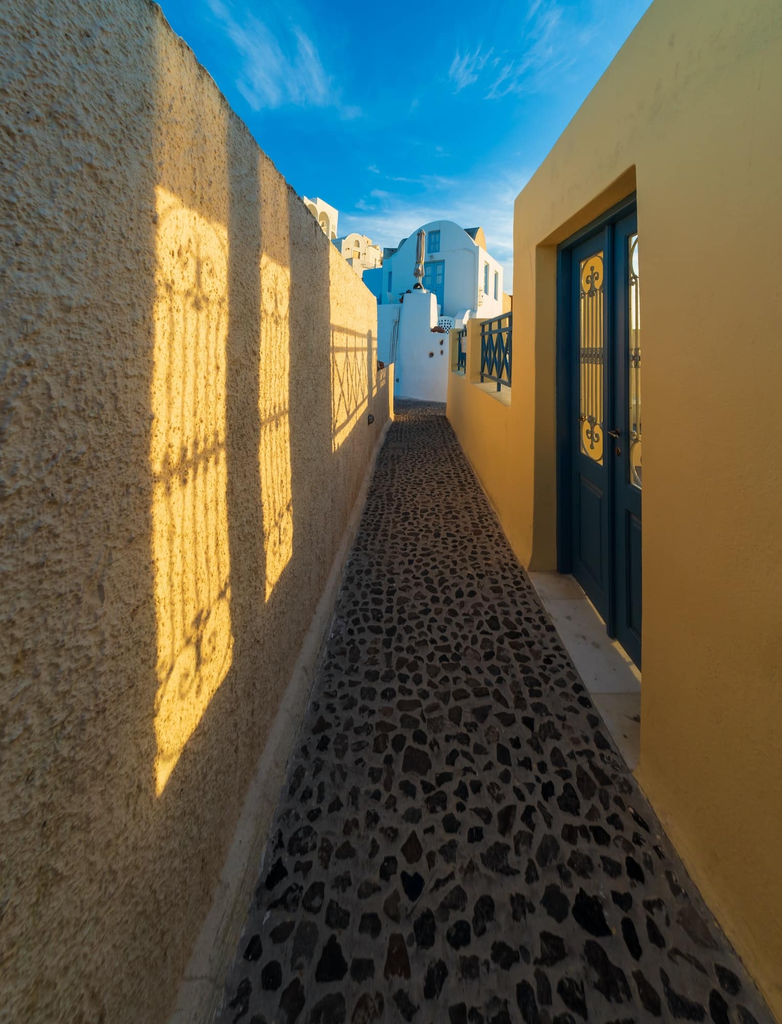 Oia in Santorini island