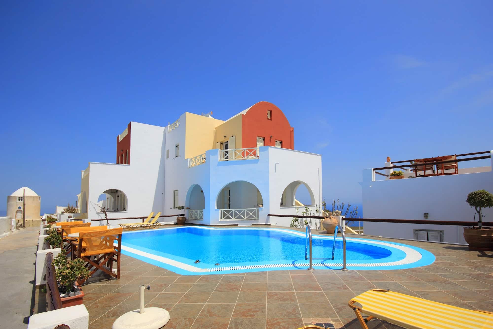 Santorini Pool House