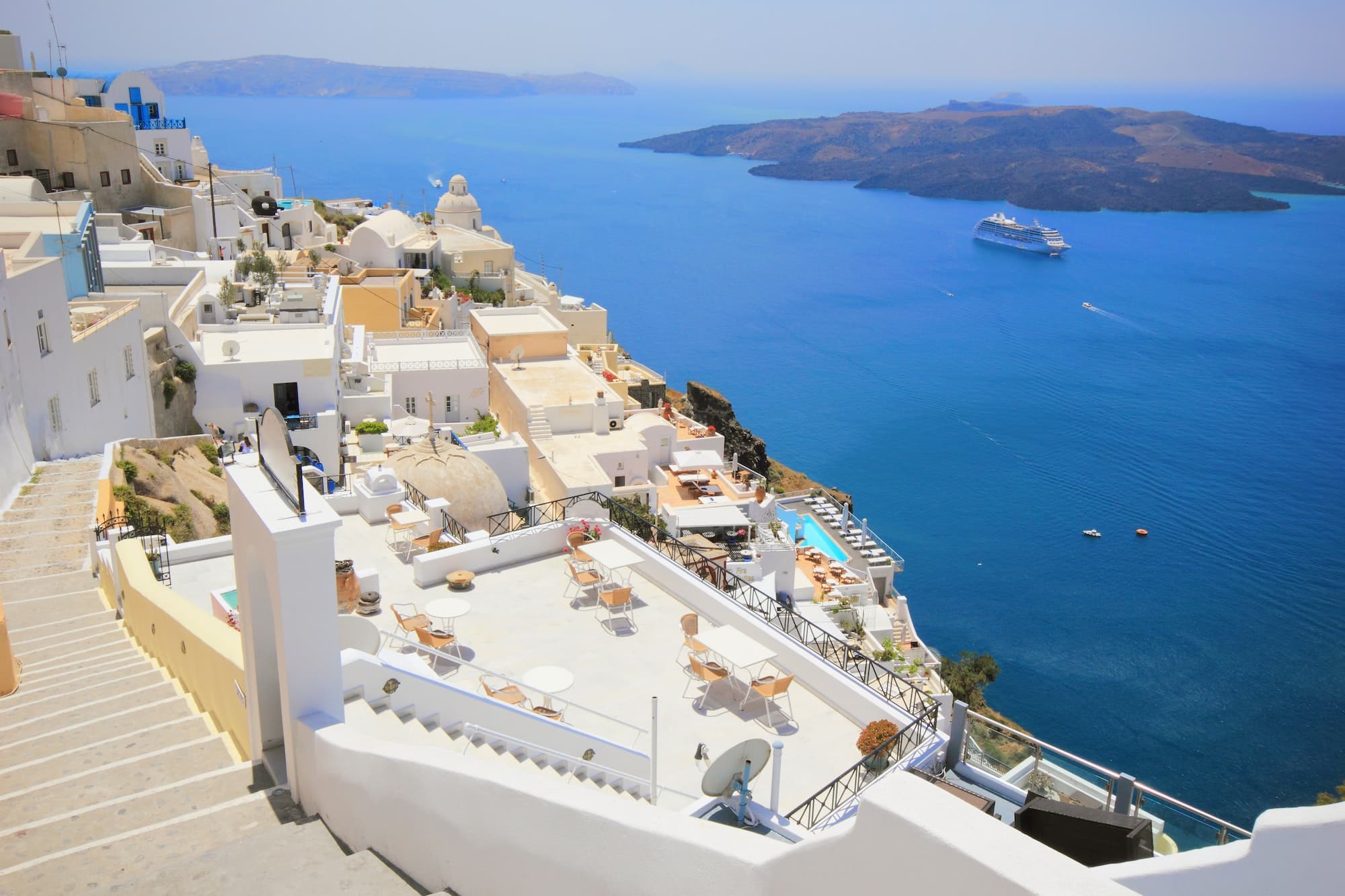 Santorini island Greece