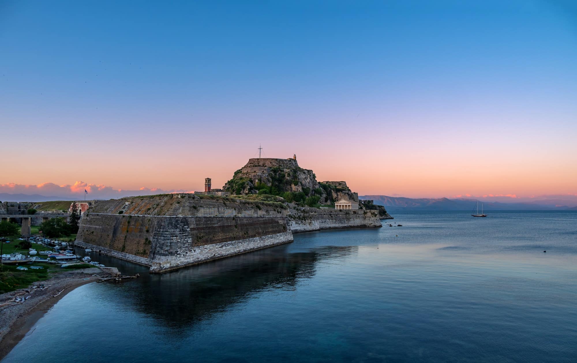 Old castle of Corfu town