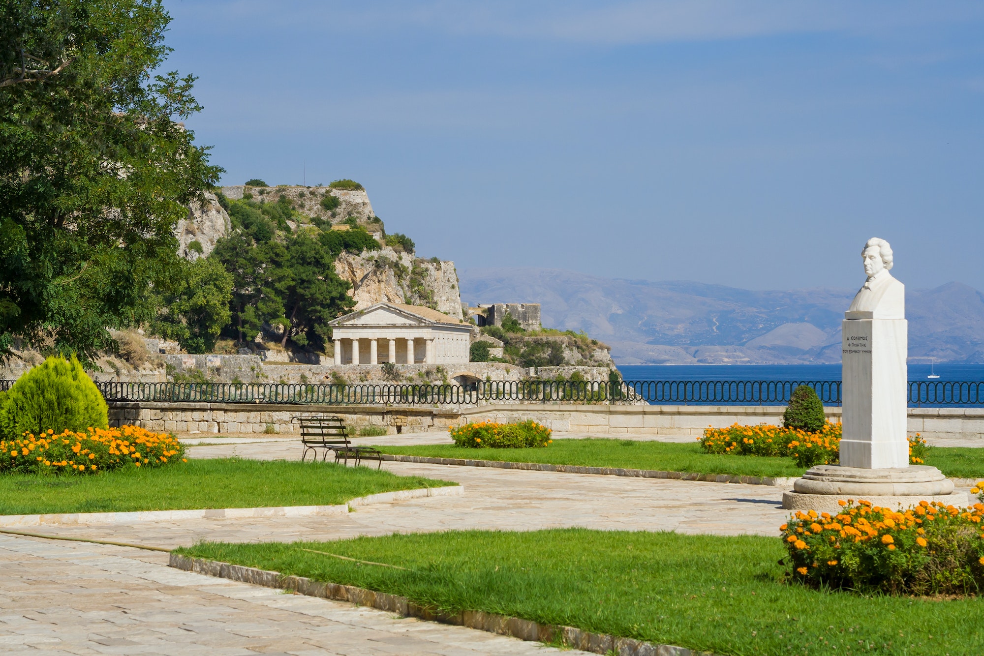 The old castle of Corfu