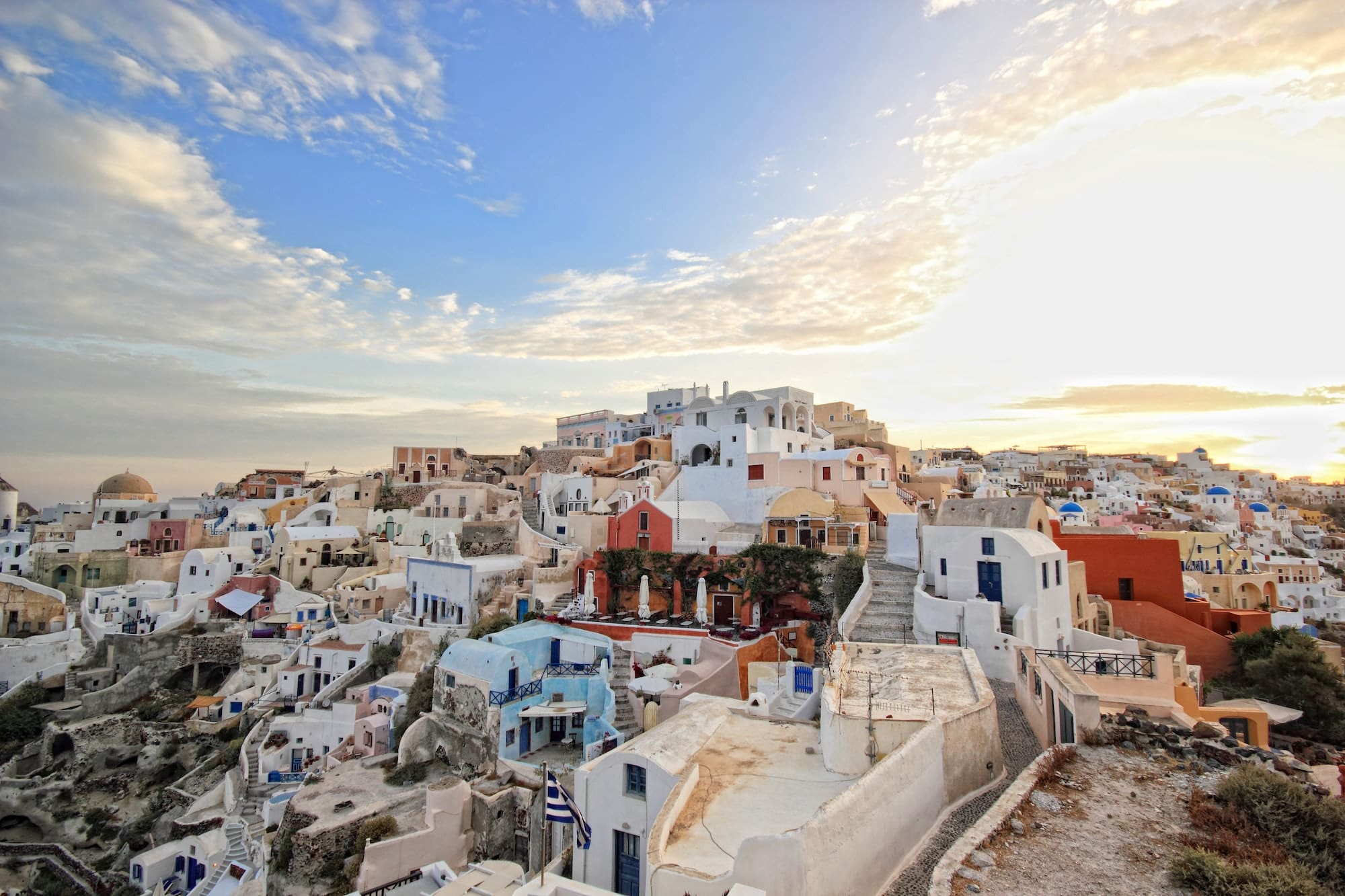 Santorini island Greece