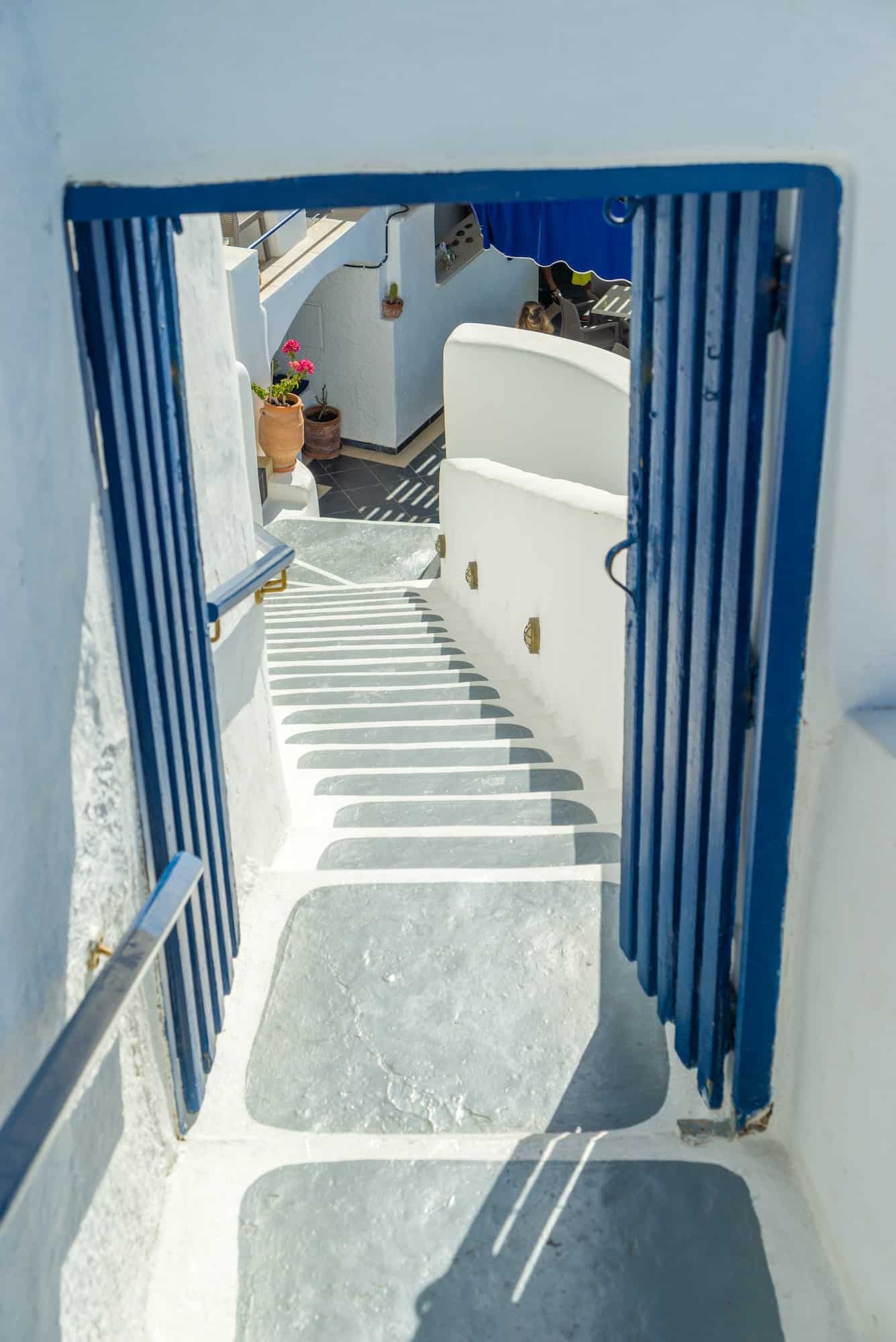 Door of Santorini island