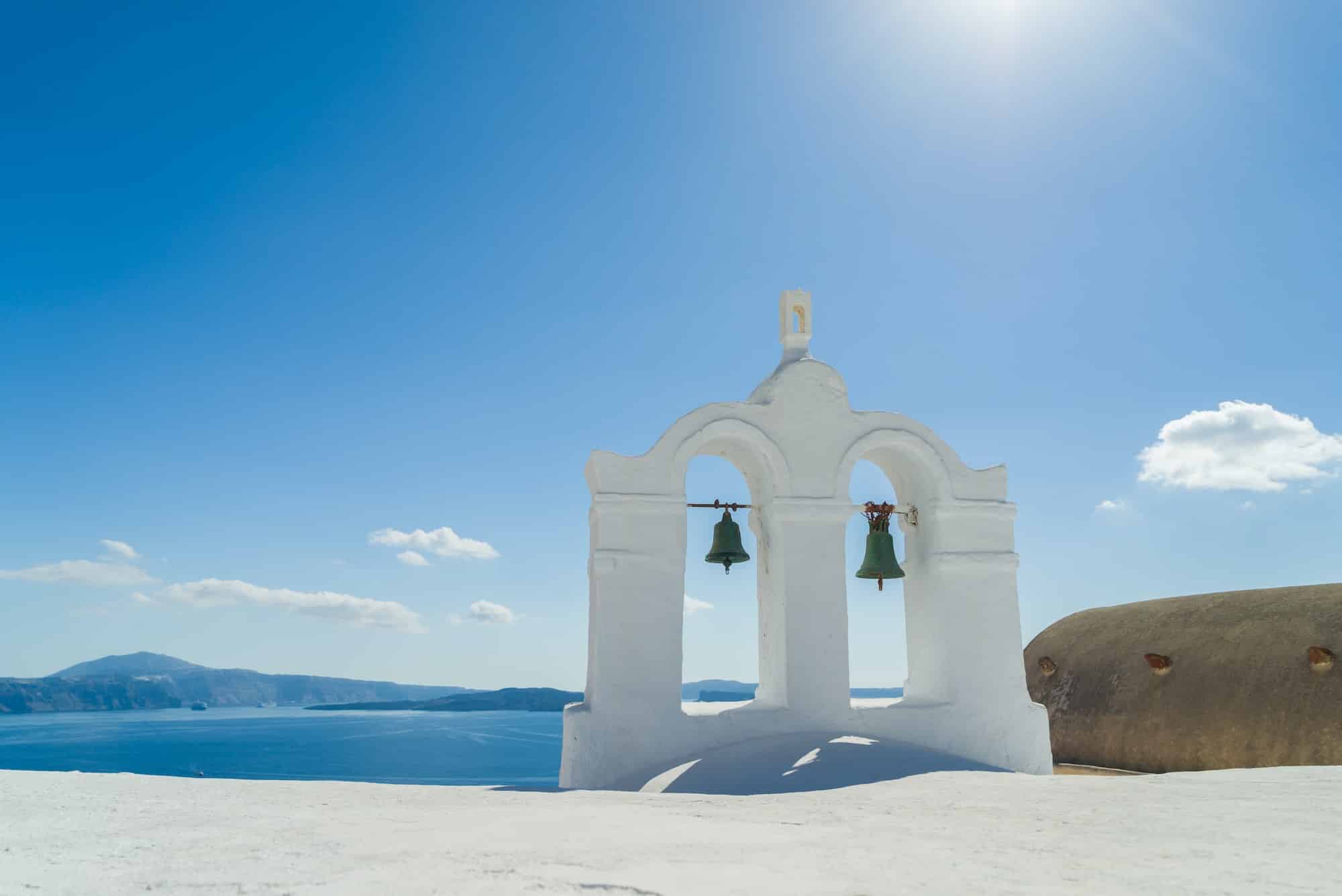 Church of Oia in Santorini island