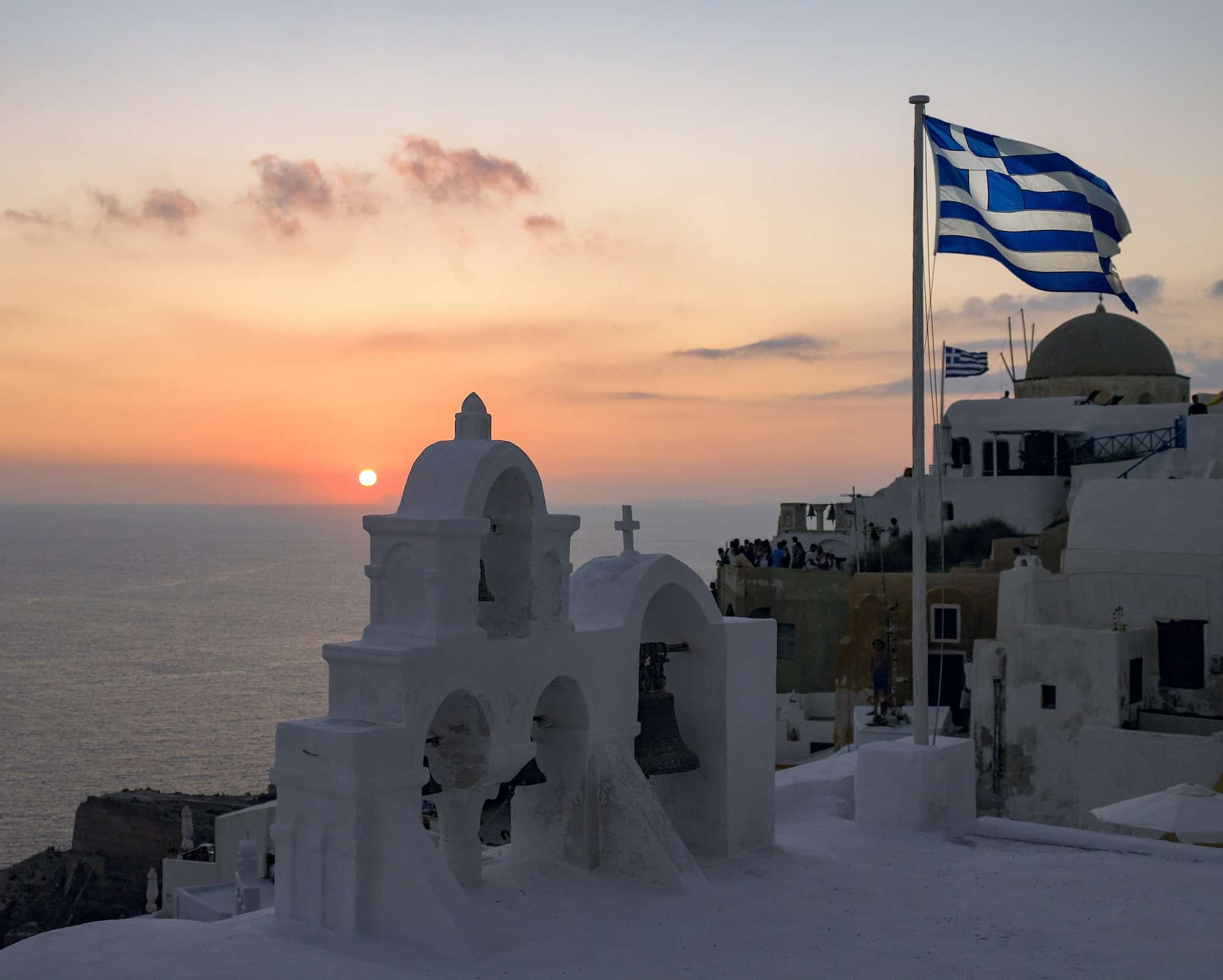Greek island of Santorini