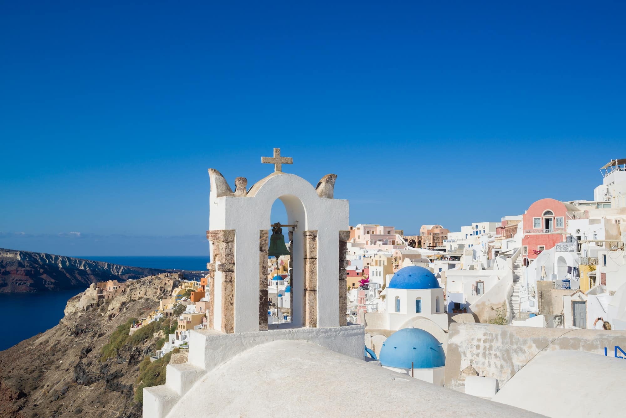 Church of Oia in Santorini island