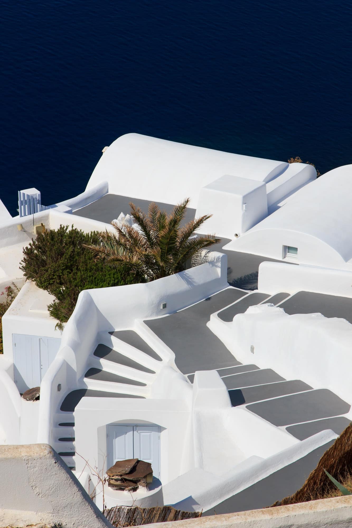 View on Oia in Santorini