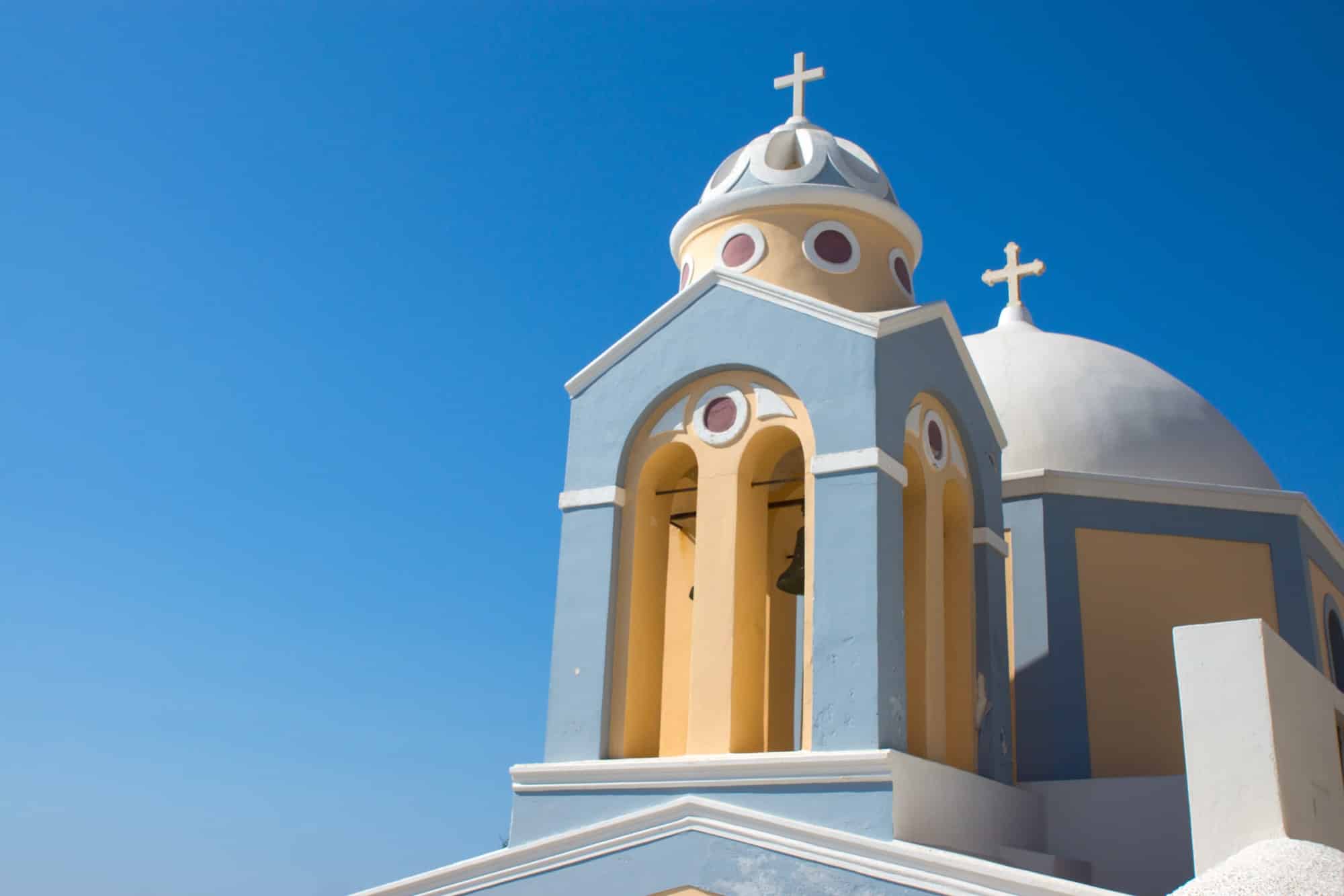 Church in Fira, Santorini