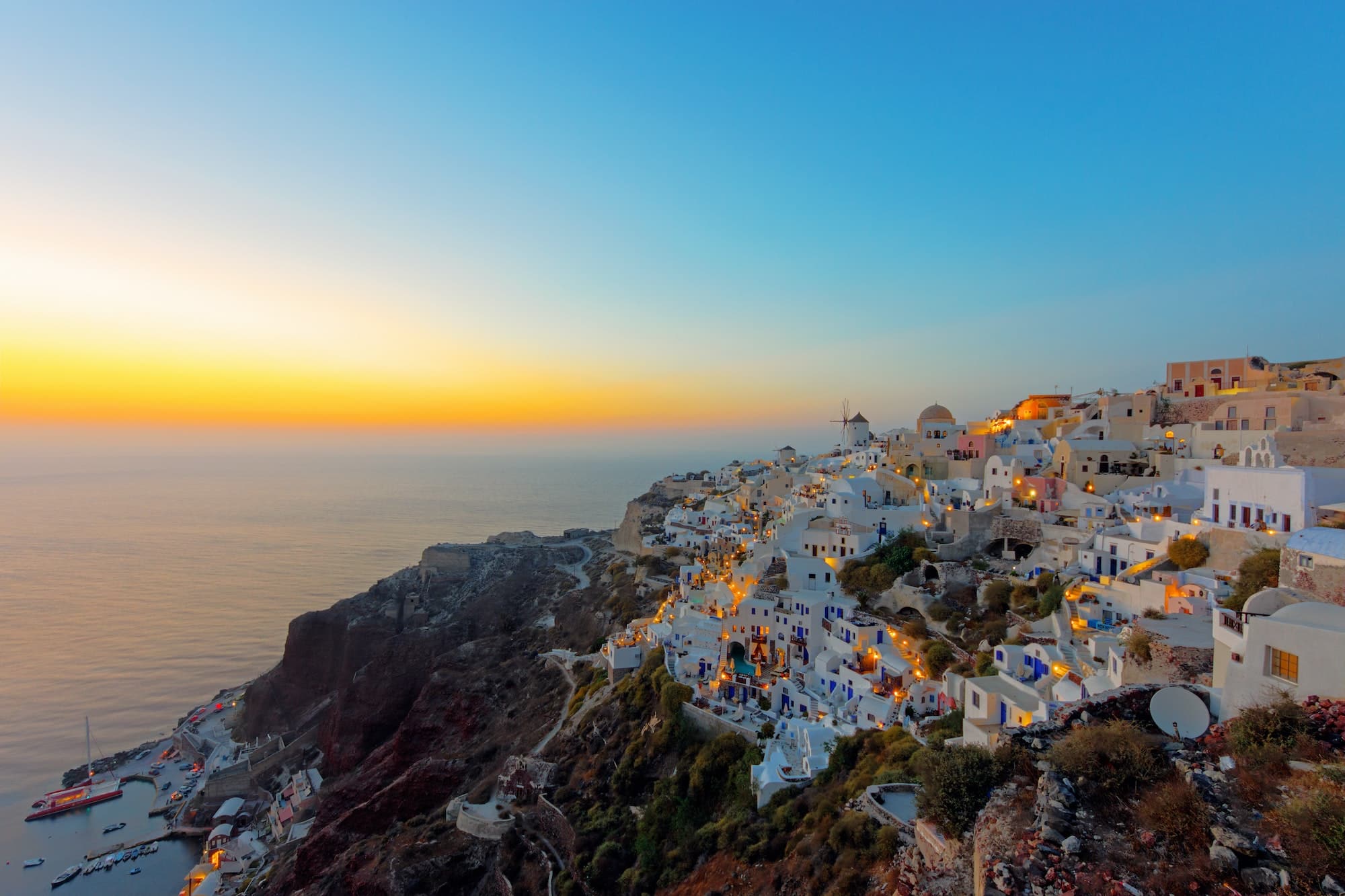 Santorini sunset