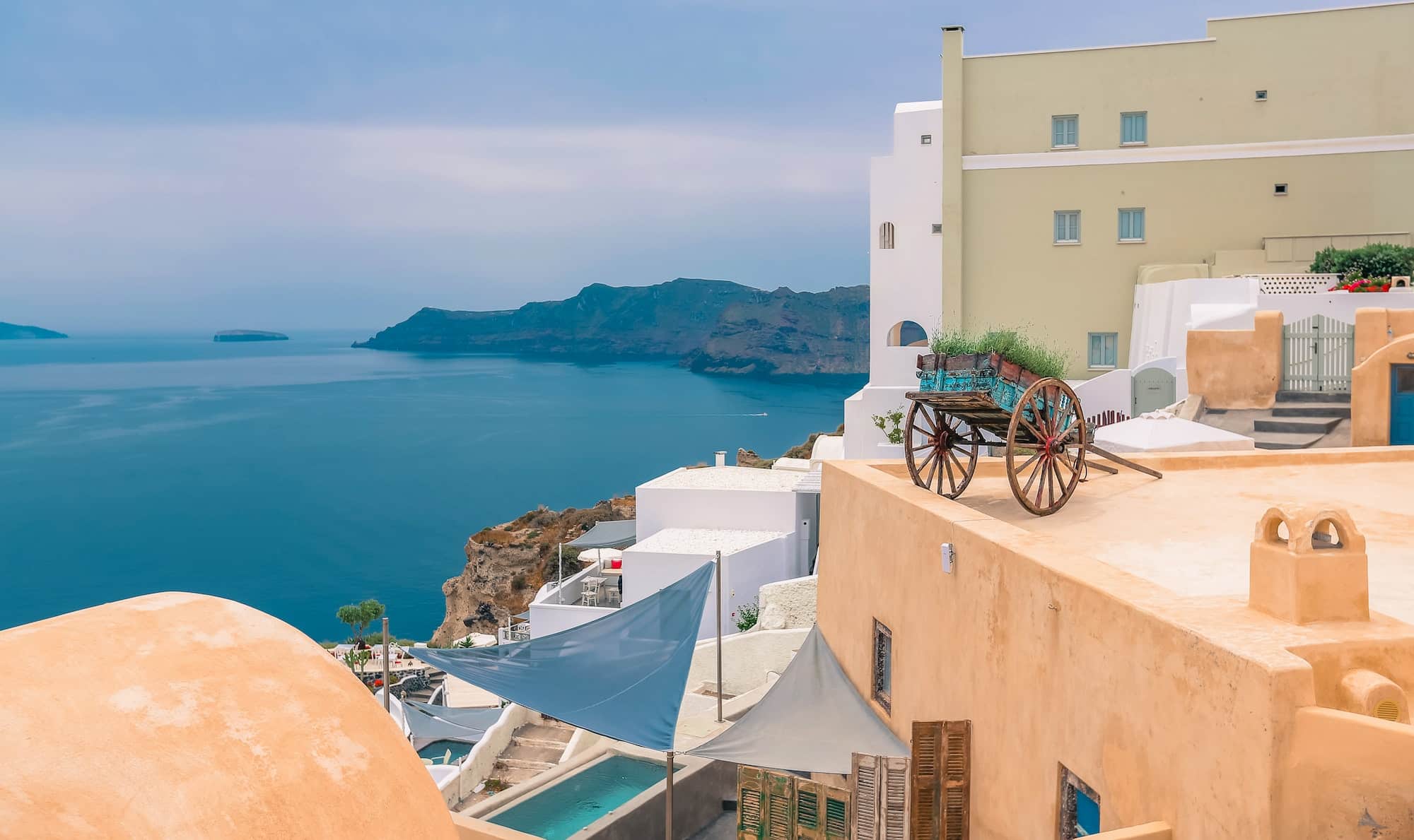 View of Santorini