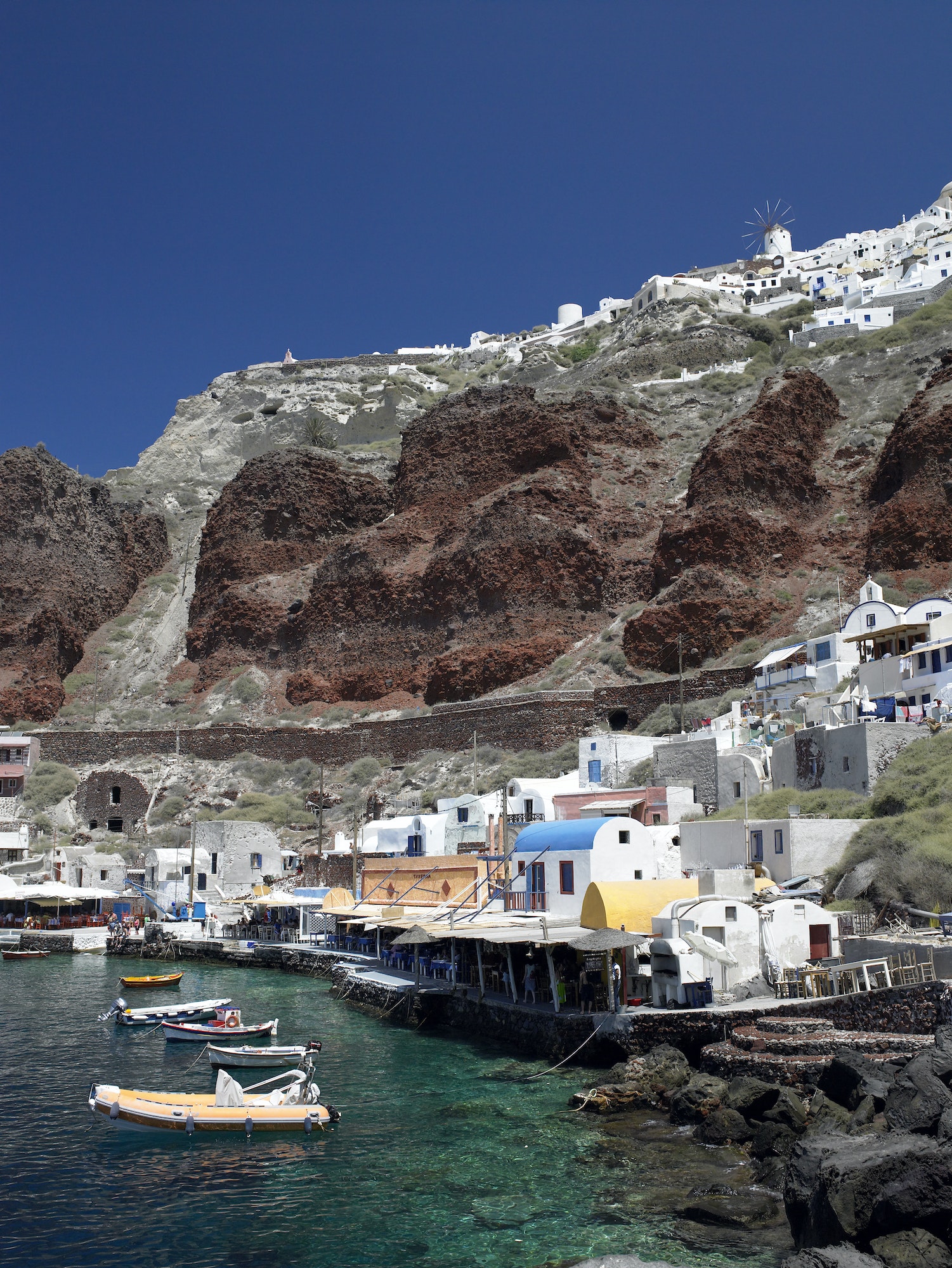 Santorini in the Greek Islands