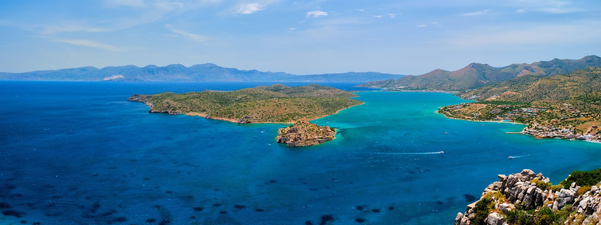 Island of Spinalonga, Crete, Greece