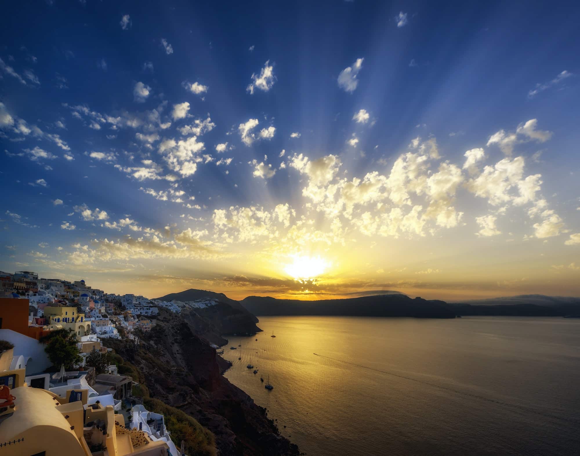 Santorini island Greece